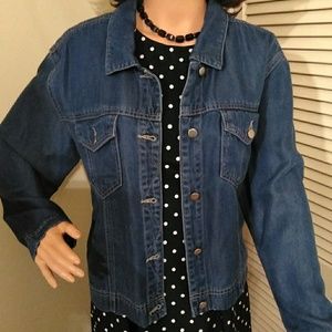 Coldwater Creek Denim Jacket / Shirt Sz (PL)